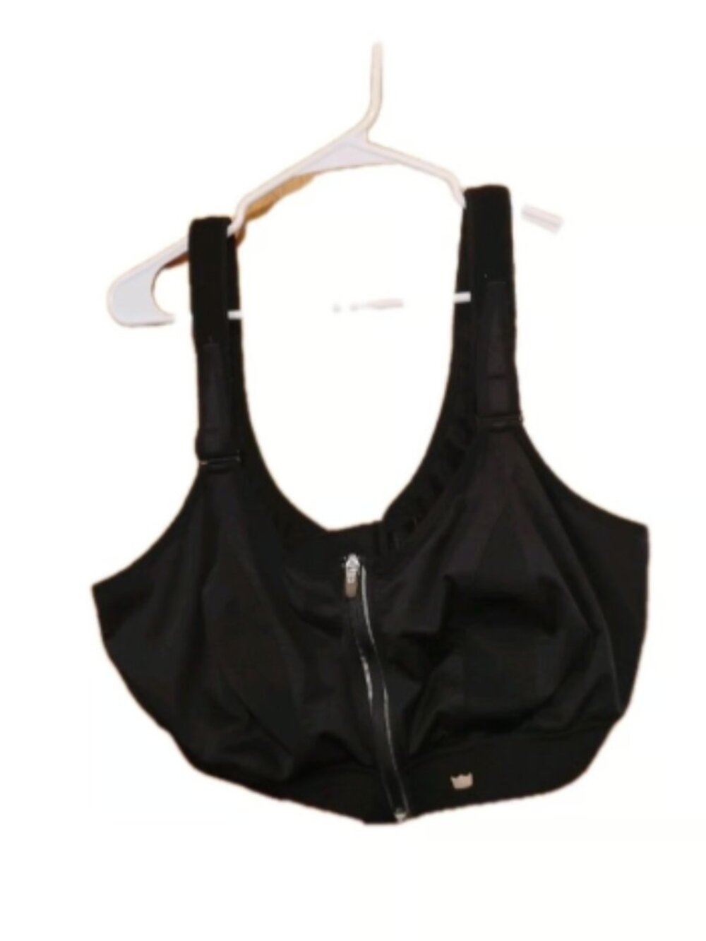 SHEfit Women's Black ULTIMATE SPORTS BRA Adjustable Size 6luxe 6x Plus Size